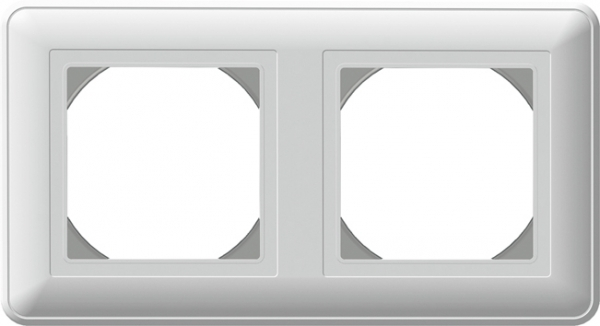Systeme Electric Wessen 59 Aqua Бел Рамка 2-ая IP44
