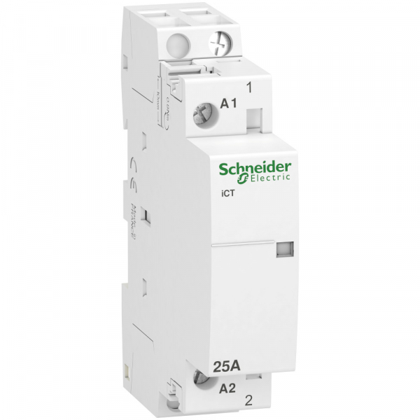 Schneider Electric Acti 9 iCT25A Контактор модульный 1НО 230/240В АС 50Гц