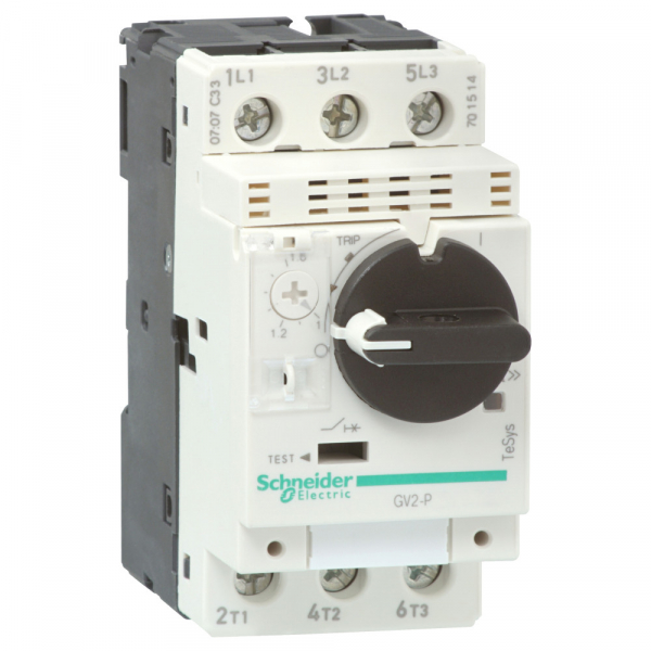 Schneider Electric GV2 Автоматический выключатель с комбинированным расцепителем (0,1-0,16А)