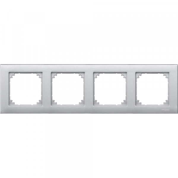 Schneider Electric Merten SM M-Plan Алюминий Рамка 4-ая