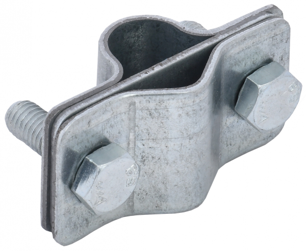 IEK Зажим соединительная параллельный пруток-стержень оцинкованная сталь