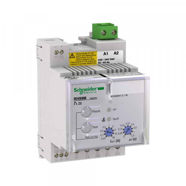 Schneider Electric Реле RH99M 130 В 50/60/400 ГЦ с авт. сброс_0, 1_30А 0_4, 5 сек.