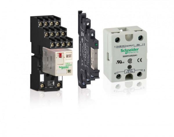 Schneider Electric Комплект реле и розетки,винтовой зажим 115В АС/DC