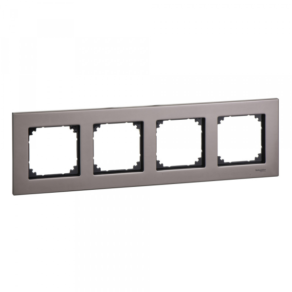 Schneider Electric Merten SM M-Elegance Серый родий Рамка 4-ая