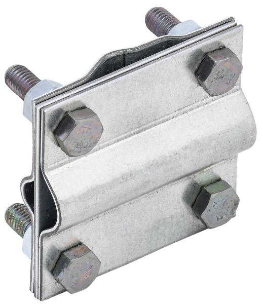 IEK Зажим заземления крестообразный стержень-полоса/пруток нержавеющая сталь