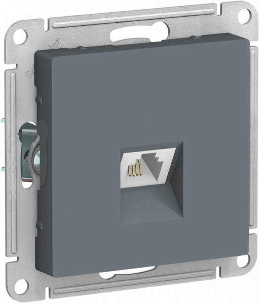 Systeme Electric AtlasDesign Грифель Розетка телефонная RJ11, механизм