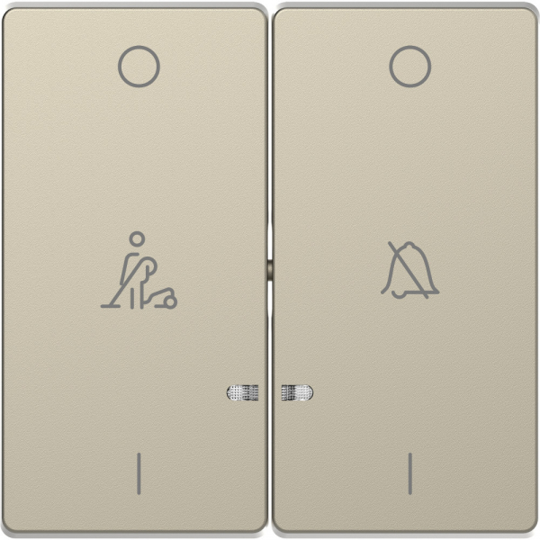 Schneider Electric Merten D-Life Сахара Клавиша 2-ая, линзой LED, символ: «звонок»/горничная