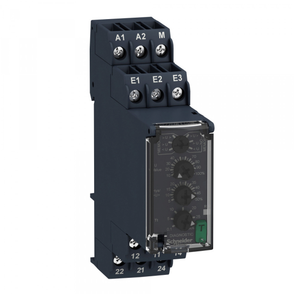 Schneider Electric Реле контроля повыш./пониж.напр., с/без памяти RM22UA33MR
