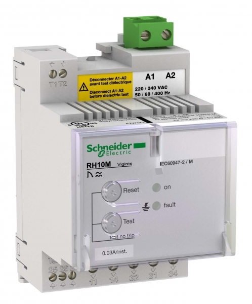 Schneider Electric Vigirex Реле RH10M 380/415 В 50/60 Гц 0.03 A (мГн)
