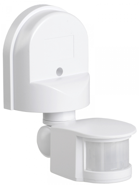 IEK Датчик движения ДД 008 белый, макс. нагрузка 1100Вт, угол обзора 180град., дальность 12м, IP44