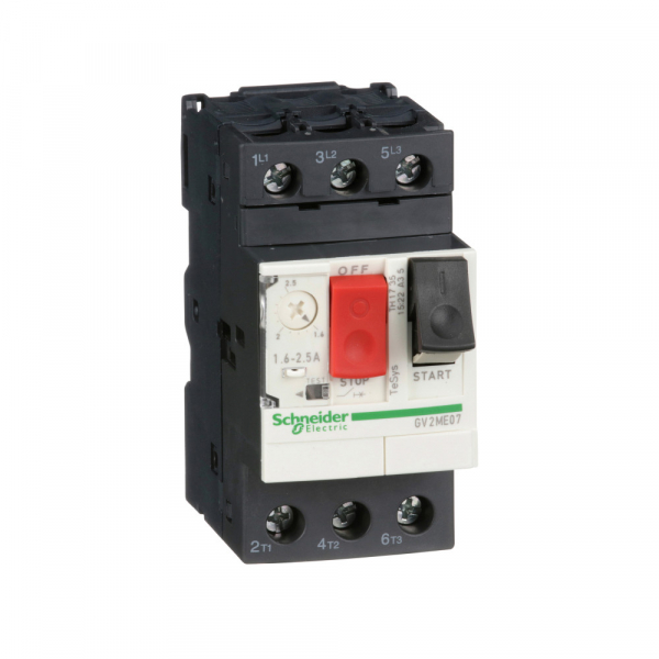 Schneider Electric GV2 Автоматический выключатель с комбинированным расцепителем (1,6-2,5А)