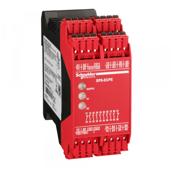 Schneider Electric Preventa Модуль безопасности расширение 8 выходов реле NO 24В=/~ пружинные клеммы