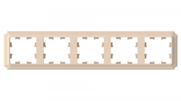 Systeme Electric AtlasDesign Antique Песочный Рамка 5-ая, универсальная