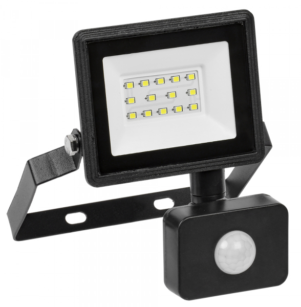 IEK Прожектор СДО 06-20Д светодиодный черный с ДД IP54 6500K