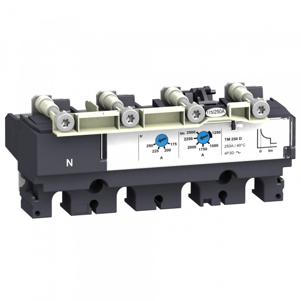 Schneider Electric Compact NSX Расцепитель TM250D 4P4T для NSX250