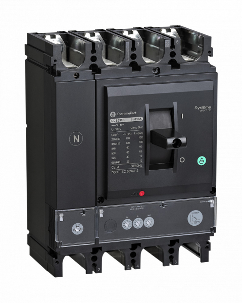 Systeme Electric Автоматический Выключатель SYSTEMEPACT CCB400 36KA 4P4D S2.3 400A рычаг
