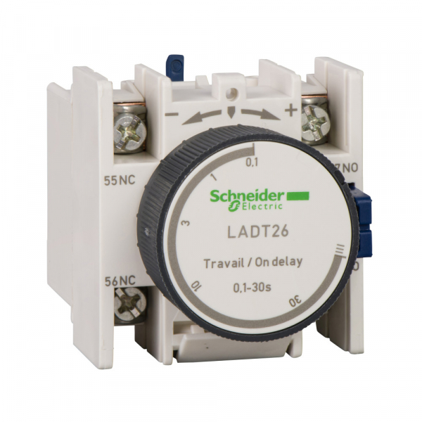 Schneider Electric Contactors D Дополнительный контактный блок с выдержкой времени (LADT26)