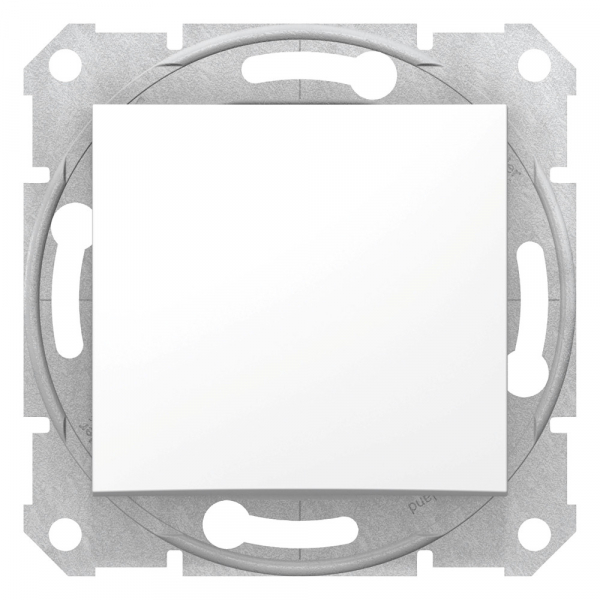 Schneider Electric Sedna Бел Выключатель 1-клавишный 10А (сх.1)