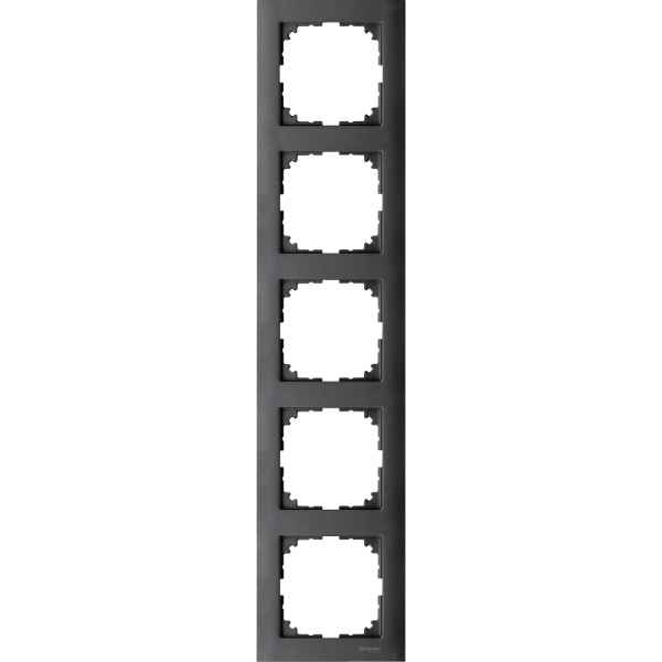 Schneider Electric Merten SM M-Pure Антрацит Рамка 5-ая