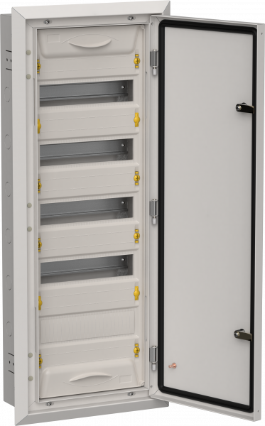 TITAN 5 Корпус мет. ЩРв-60 (1х60) 880х365х130 IP31 сер IEK