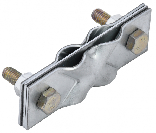 IEK Зажим заземления диагональный полоса/пруток-полоса/пруток оцинкованная сталь