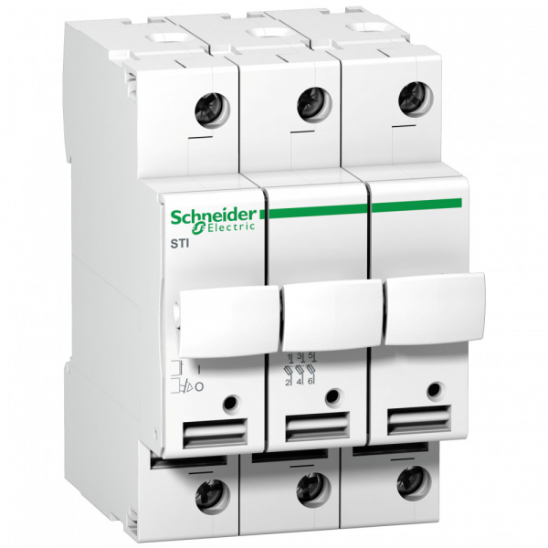 Schneider Electric Разъединитель предохранителя STI 3П 10,3X38 500В