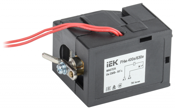 IEK KARAT MASTER Расцепитель независимый РНм-400е/630е (РНм-39) 220В с электронным расцепителем
