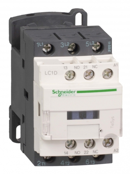 Schneider Electric Contactors D Telemecanique Контактор 3Р 380В, 9A, 3НО сил.конт. 1НО+1НЗ доп.конт. катушка 230В АС