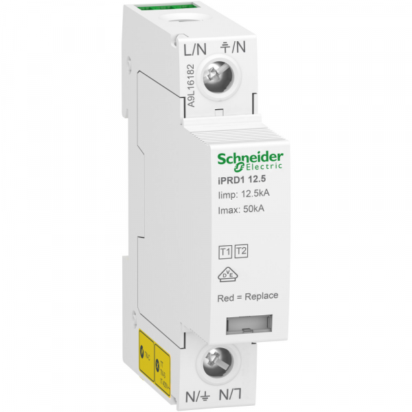 Schneider Electric УЗИП iPRD1 12.5r 1P 50kA КЛАСС 1+2 с картриджем