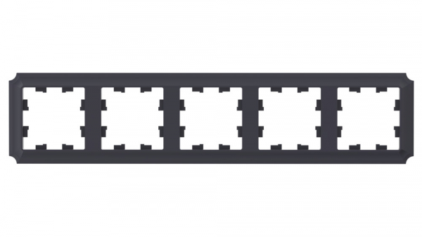 Systeme Electric AtlasDesign Antique Карбон Рамка 5-ая, универсальная