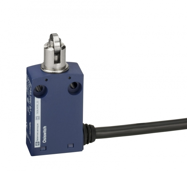 Schneider Electric Выключатель концевой, 1 НЗ+1НО, кабель 2м, стальной ролик