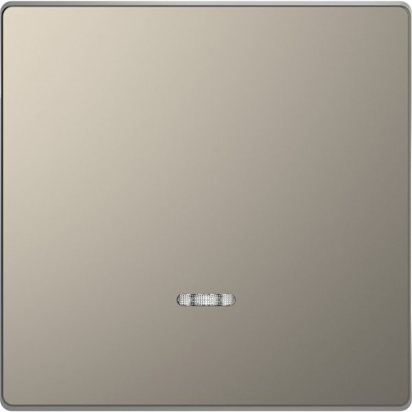 Schneider Electric Merten D-Life Никель Клавиша 1-ая с линзой для LED модуля