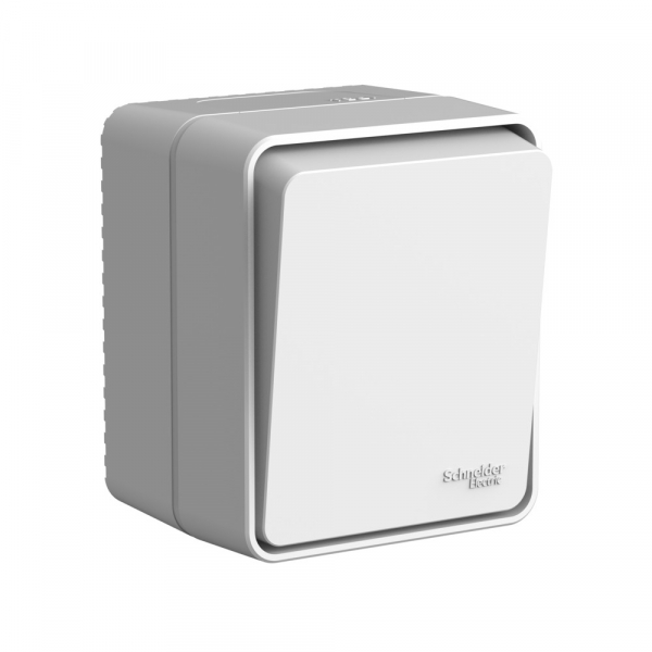 Systeme Electric AtlasDesign Profi54 Наруж Серый Выключатель 1-клавишный 10 АХ