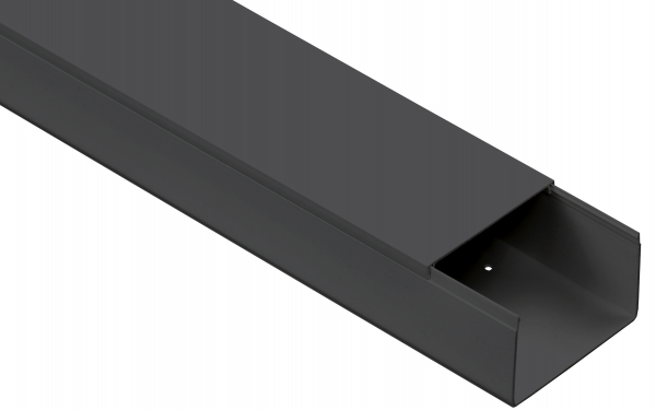 IEK Кабель-канал 100х60 "ЭЛЕКОР" черный (8м)