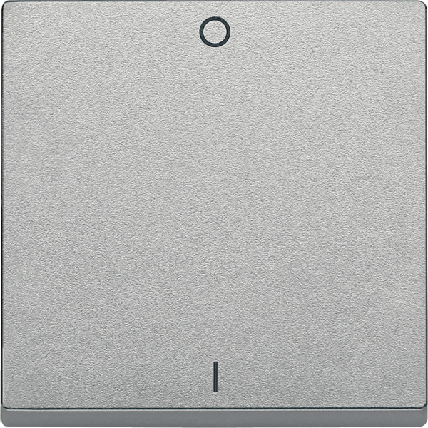 Schneider Electric Merten SM Алюминий Клавиша 1-ая с символами 0/1(MTN433260)