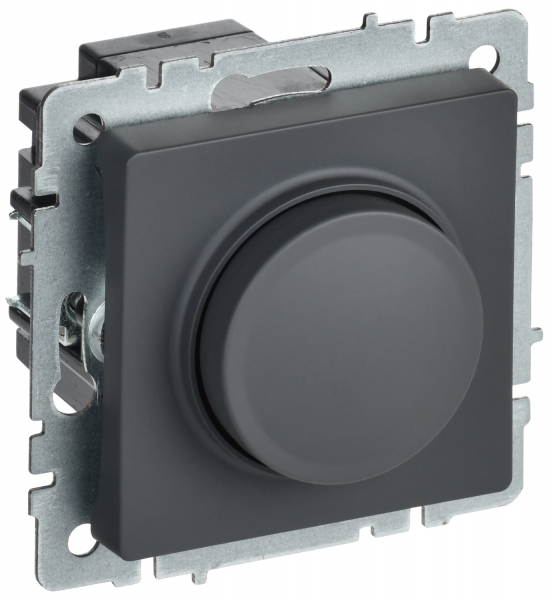 IEK BRITE BASE Графит Светорег. пов-наж. 600Вт СС10-1-0-БрГ