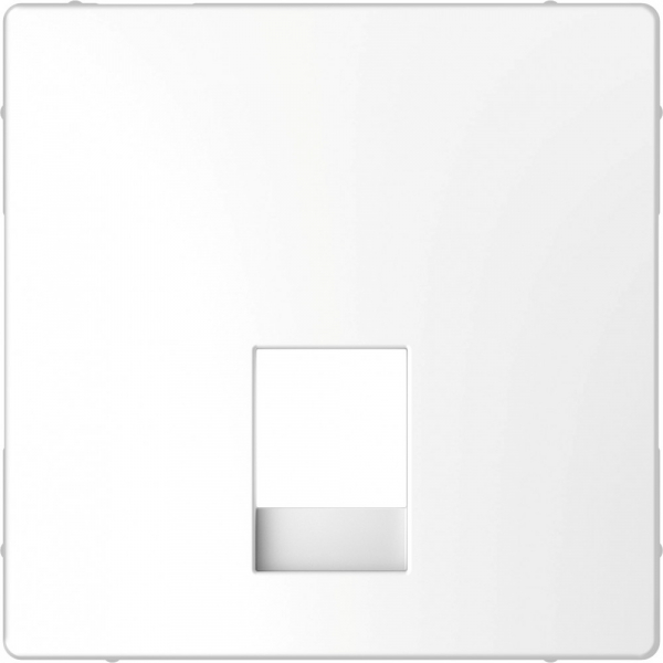 Schneider Electric Merten D-Life Белый Лотос Накладка центральная для розетки 1-ной RJ11/RJ12