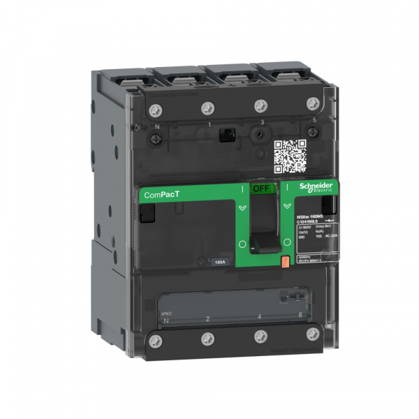Schneider Electric Выключатель-разъединитель NSXm160NA AC 4П 160A
