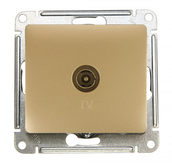 Systeme Electric Glossa Перламутр Розетка TV коннектор