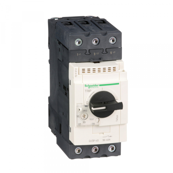 Schneider Electric GV3 Автоматический выключатель с регулир. тепловой защитой (3040А)