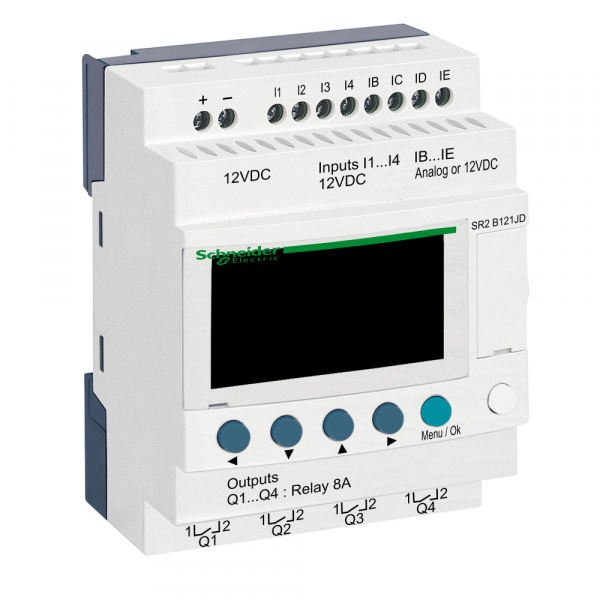 Schneider Electric Zelio Logic Интеллектуальное реле 12 I/O 12V DC