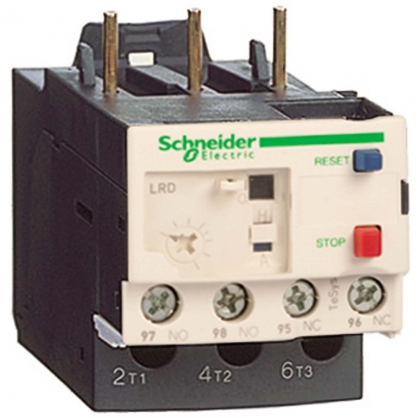 Schneider Electric Contactors D Thermal relay D Тепловое реле перегрузки 0,40 A 0,63 присоединение с помощью кабеля с наконечником