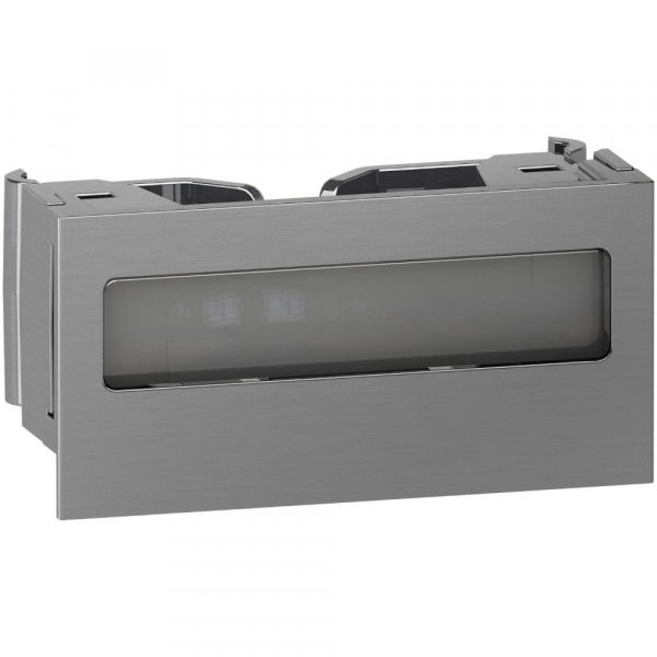 Schneider Electric Unica System+ Держатель этикетки МЕТАЛЛИК