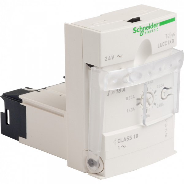 Schneider Electric TeSys U Блок управления усовершенствованный 0,35-1,4A 24В AC CL10 1P