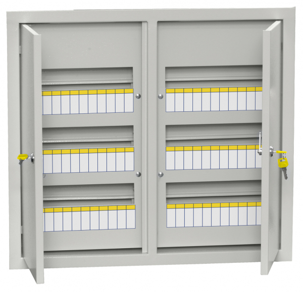 IEK TITAN 3 Корпус металлический ЩРв-72 (540х600х120мм) IP31