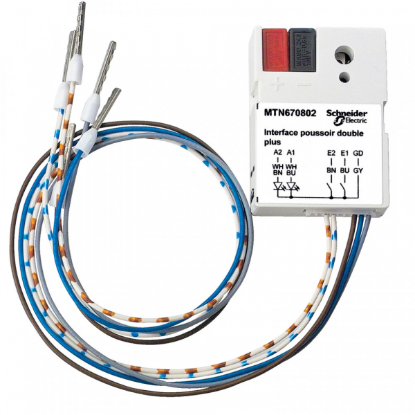 Schneider Electric Merten KNX Бинарный вход/выход 2-канальный в монт коробку