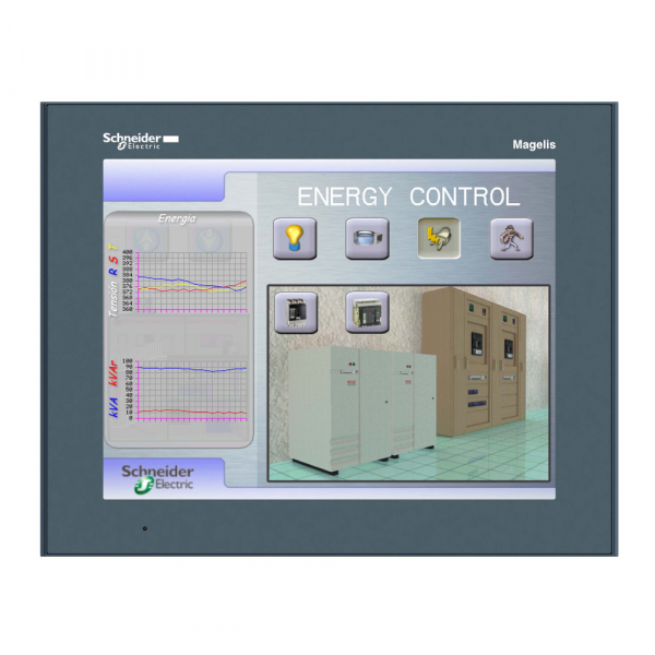 Schneider Electric Сенсорный ЦВ терминал 10,4 640х480 RJ45 RS232/485 SUBD Eth TCP/IP 96Mб/512кБ СЛОТ SD