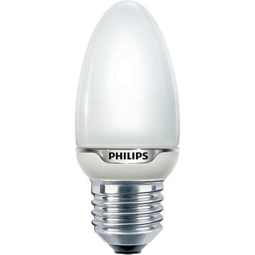 PH Лампа люминесцентная компактная свеча Softone Candle 5W 827 E27