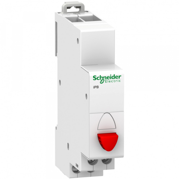 Schneider Electric Acti 9 Кнопка управления iPB 1НЗ красная