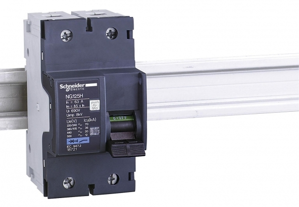 Schneider Electric Acti 9 NG125H Автоматический выключатель 2P 20А (C)